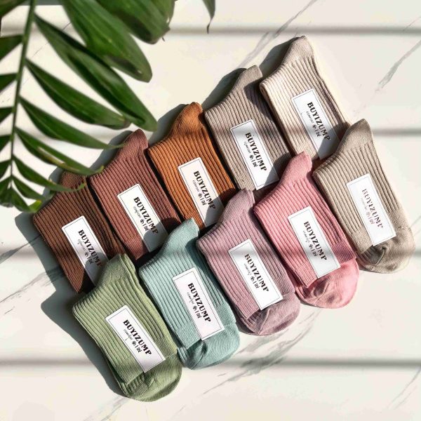 جوراب بیسیک رنگی